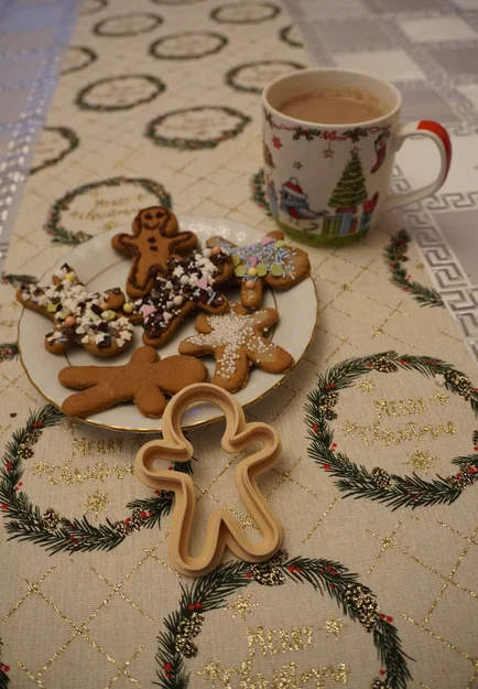 Khuôn bánh gừng hình người bánh gừng (gingerbread) | Gingerbread mold - Image 1