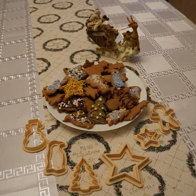 Khuôn bánh gừng hình cây thông Noel