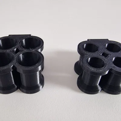 Giá pin Honeycomb Storage Wall: 4 x AA và 4 x AAA