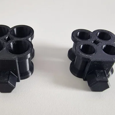 Giá pin Honeycomb Storage Wall: 4 x AA và 4 x AAA