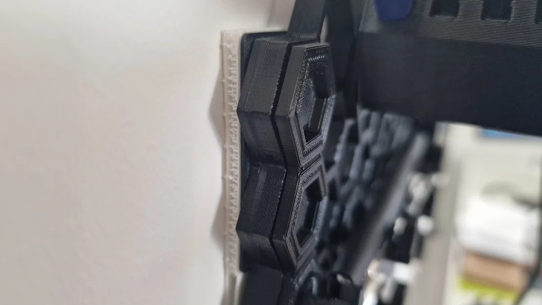 Ngàm dán tường cho Honeycomb Storage Wall (Tape Mount) - Image 1