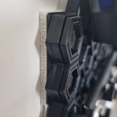 Ngàm dán tường cho Honeycomb Storage Wall (Tape Mount)