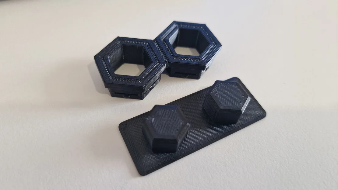 Ngàm dán tường cho Honeycomb Storage Wall (Tape Mount) - Image 5