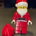 Santa Claus Brick MegaFigure (Tỷ lệ 5:1) - Thumbnail 1