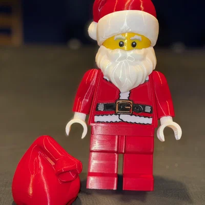 Santa Claus Brick MegaFigure (Tỷ lệ 5:1)