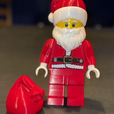 Santa Claus Brick MegaFigure (Tỷ lệ 5:1)