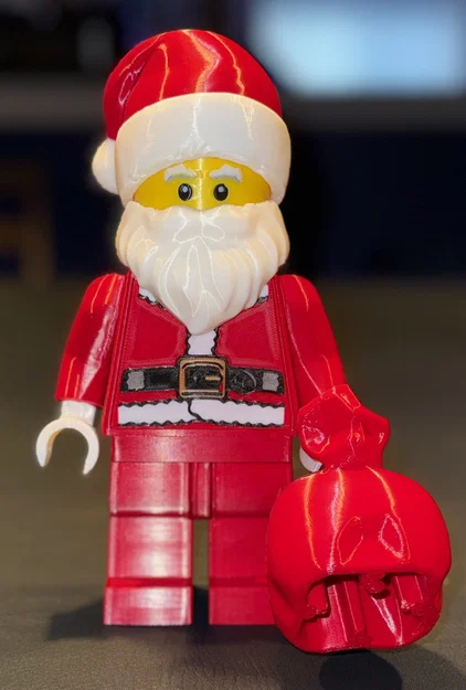 Santa Claus Brick MegaFigure (Tỷ lệ 5:1) - Image 3