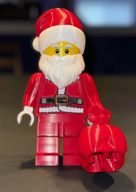 Santa Claus Brick MegaFigure (Tỷ lệ 5:1) - Image 4