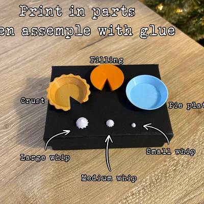 Bánh Pumpkin Pie Mini (Miniature Pumpkin Pies)