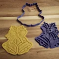 Bộ Khuôn Cắt Bánh Quy Giáng Sinh Hình Nến Và Chuông In 3D - Thumbnail 3