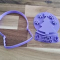 Khuôn cắt bánh quy quả cầu tuyết chủ đề Giáng sinh (3D Printed) - Thumbnail 2