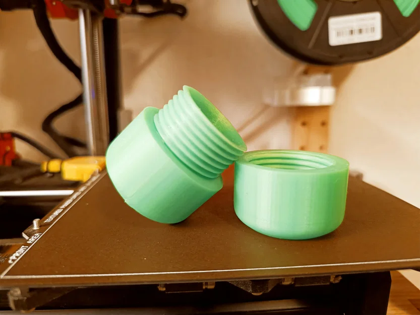 Hộp đựng đồ mini tiện lợi in 3D với thiết kế ren vặn thông minh - Image 1