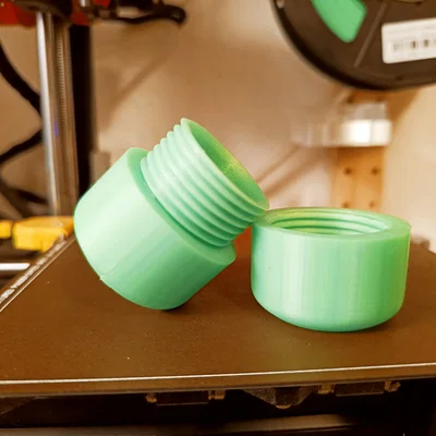 Hộp đựng đồ mini tiện lợi in 3D với thiết kế ren vặn thông minh