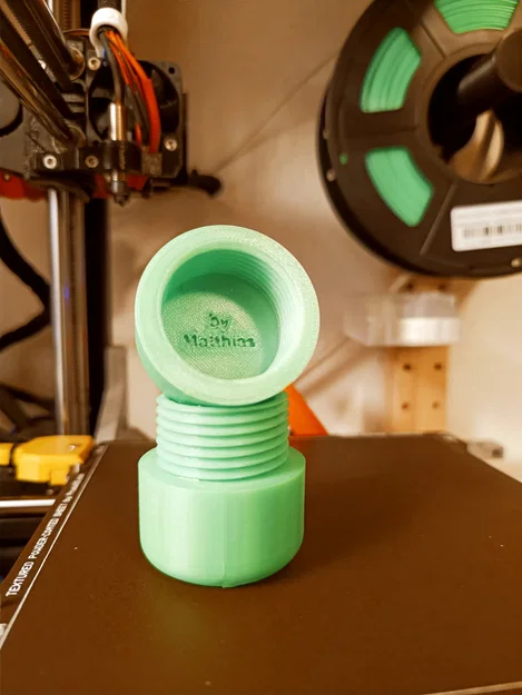 Hộp đựng đồ mini tiện lợi in 3D với thiết kế ren vặn thông minh - Image 2