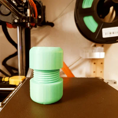 Hộp đựng đồ mini tiện lợi in 3D với thiết kế ren vặn thông minh