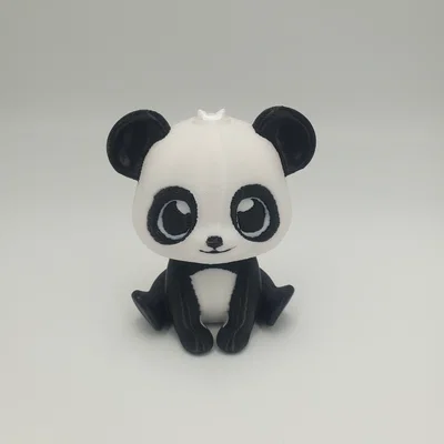 Mô hình gấu trúc con Baby Panda đáng yêu cho máy in 3D
