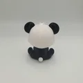 Mô hình gấu trúc con Baby Panda đáng yêu cho máy in 3D - Thumbnail 2