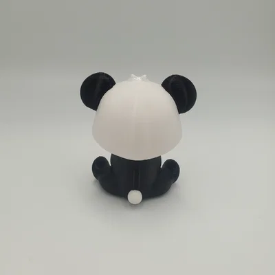 Mô hình gấu trúc con Baby Panda đáng yêu cho máy in 3D