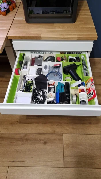 Generator hộp ngăn kéo Ikea Alex+Maximera (Ikea Alex+Maximera Organizers Generator) - Image 3