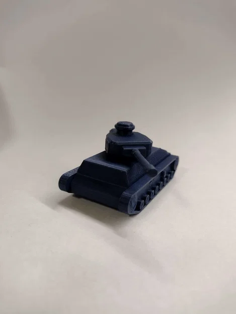 Mô hình xe tăng Panzer IV in 3D (Print-in-Place) cực chi tiết - Image 2