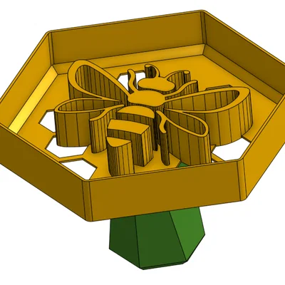 Khuôn cắt bánh quy con ong (Bee cookie cutter)