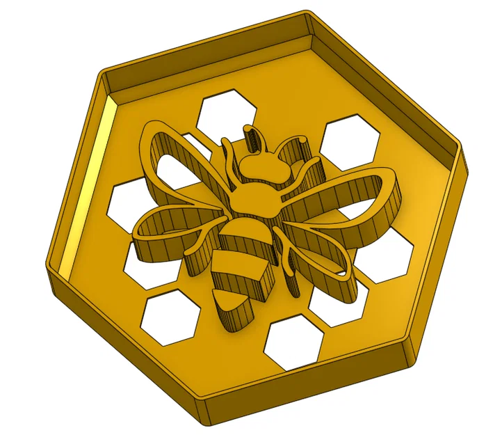 Khuôn cắt bánh quy con ong (Bee cookie cutter) - Image 2