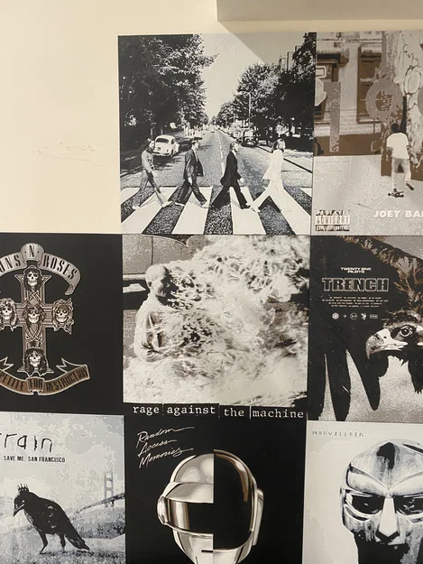 ABBEY ROAD - Bìa album The Beatles (Mô hình 2 màu) - Image 2