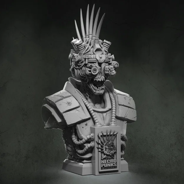 NECRO PUNK BUST - TẢI MIỄN PHÍ!!! - Image 3