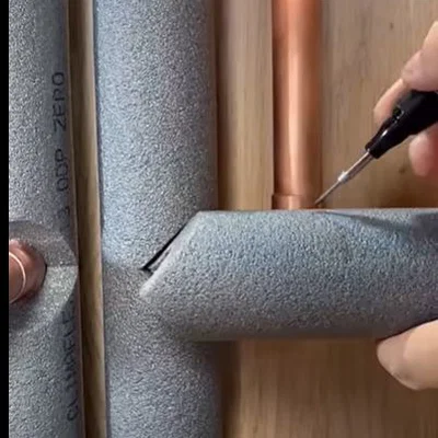 Dụng cụ hỗ trợ cắt mút cách nhiệt đường ống đồng tiện lợi