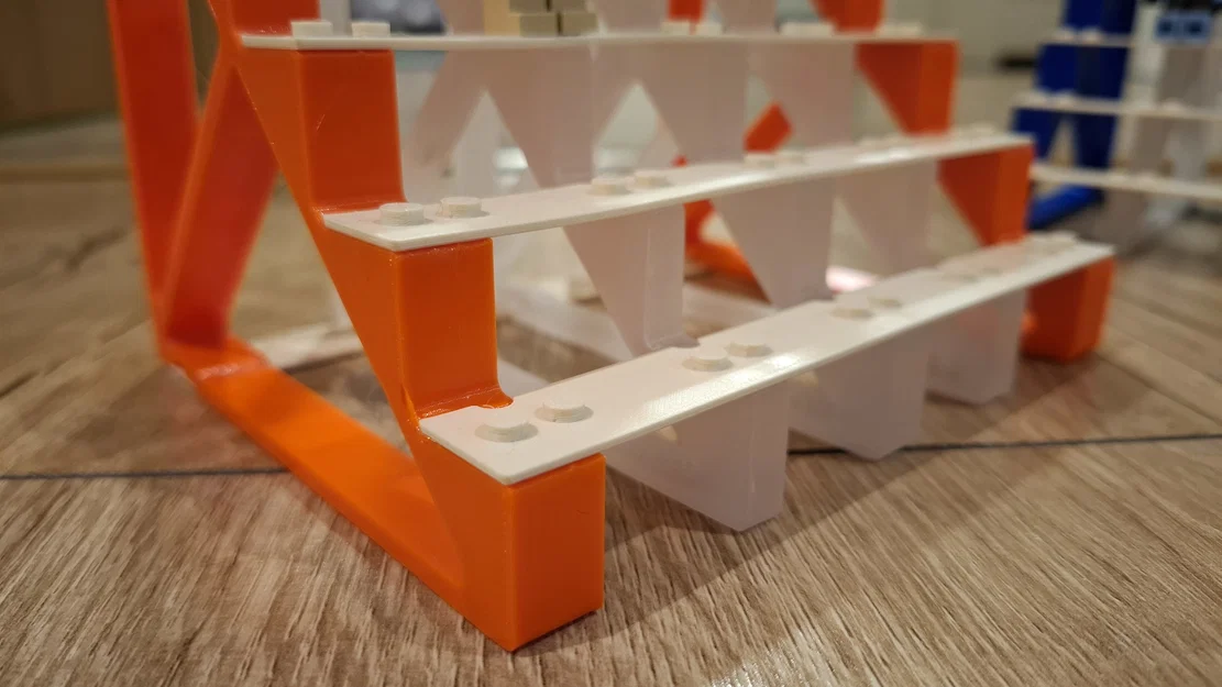 Kệ trưng bày Lego minifigure kiểu khán đài (stadium style) - Image 2