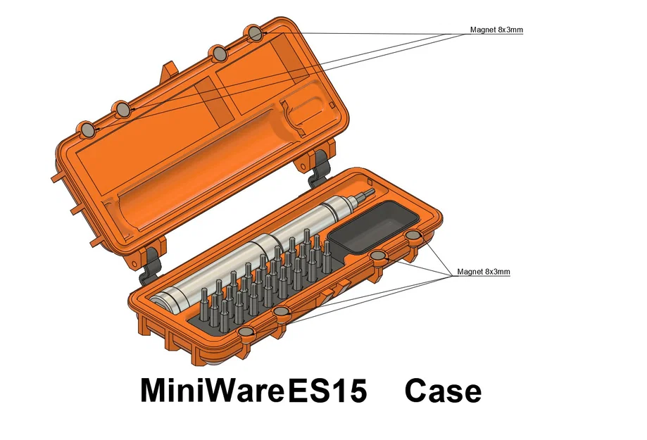 Hộp (CASE) cho MiniWare ES15 - Image 1