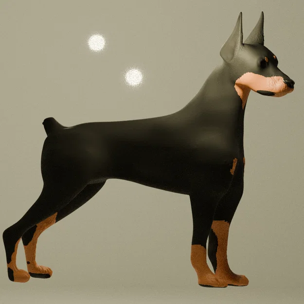 Chó Dobermann (A Dobermann Dog) - Image 2