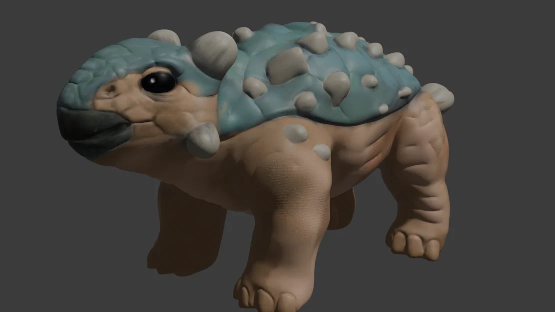 Mô hình 3D chú khủng long Bumpy từ Jurassic World - Image 1