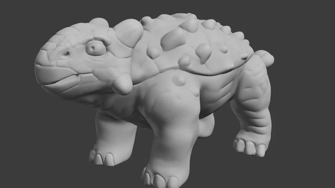 Mô hình 3D chú khủng long Bumpy từ Jurassic World - Image 2