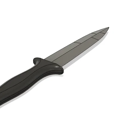 Mô hình Boot knife - Dao găm thiết kế ấn tượng cho in 3D