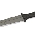 Mô hình Boot knife - Dao găm thiết kế ấn tượng cho in 3D - Thumbnail 2