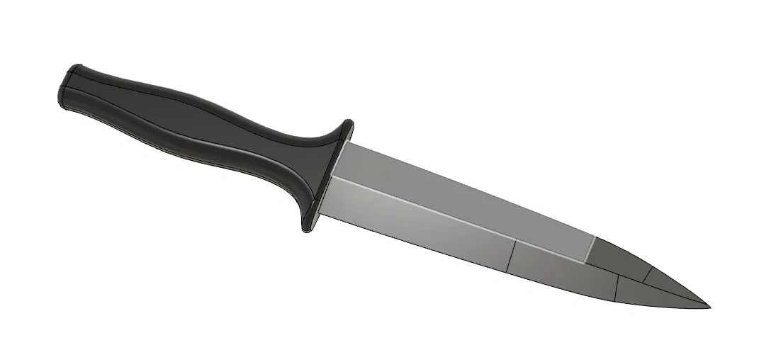 Mô hình Boot knife - Dao găm thiết kế ấn tượng cho in 3D - Image 3