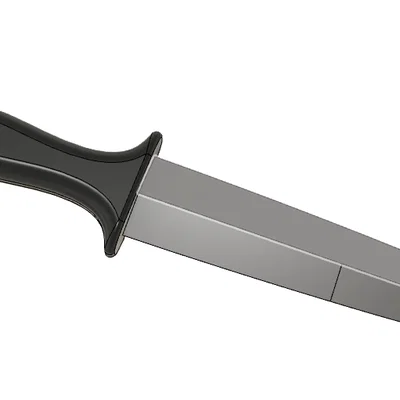 Mô hình Boot knife - Dao găm thiết kế ấn tượng cho in 3D