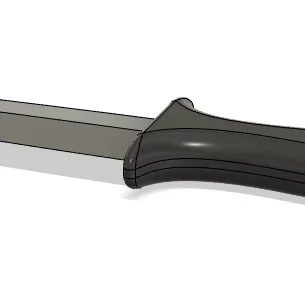 Mô hình Boot knife - Dao găm thiết kế ấn tượng cho in 3D