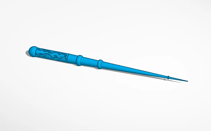 Mô hình đũa phép thuật 3D in ấn tượng cho người yêu phép thuật - Image 1