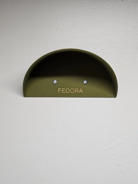 Giá treo mũ Fedora gắn tường đơn giản, tiết kiệm không gian - Image 1