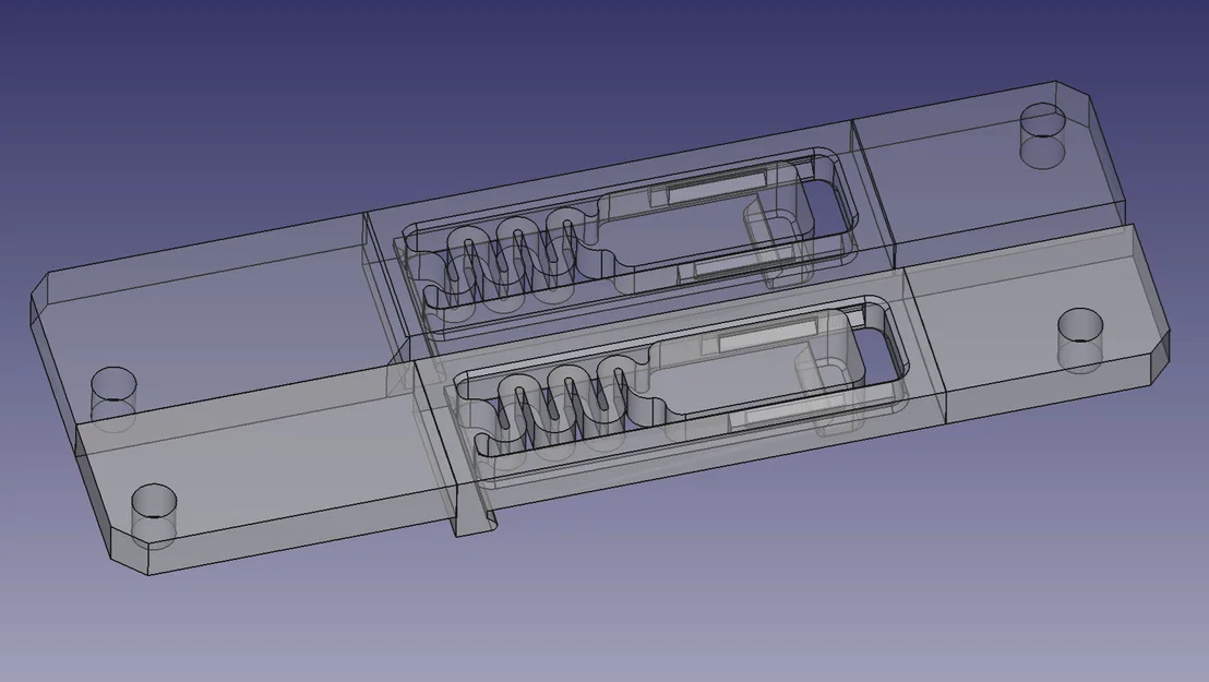 Giá đỡ bo mạch BTT Manta M8P v2.0 lắp thanh DIN (Low height) - Image 1