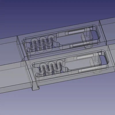 Giá đỡ bo mạch BTT Manta M8P v2.0 lắp thanh DIN (Low height)