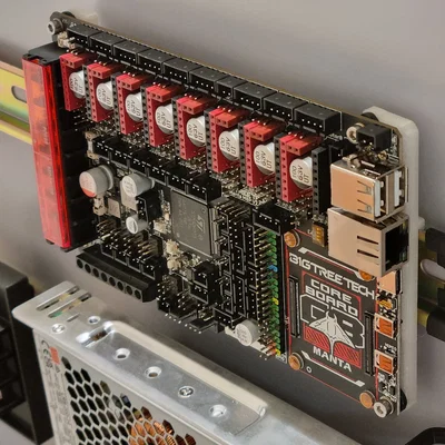 Giá đỡ bo mạch BTT Manta M8P v2.0 lắp thanh DIN (Low height)