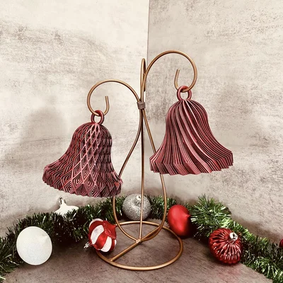 Mẫu in 3D đồ trang trí chuông Giáng sinh (Christmas Bell Ornaments)