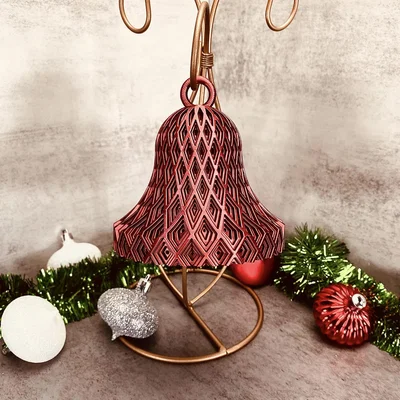Mẫu in 3D đồ trang trí chuông Giáng sinh (Christmas Bell Ornaments)