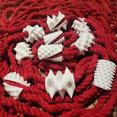 Gai đặt dưới dây | Shibari thorns (tròn)