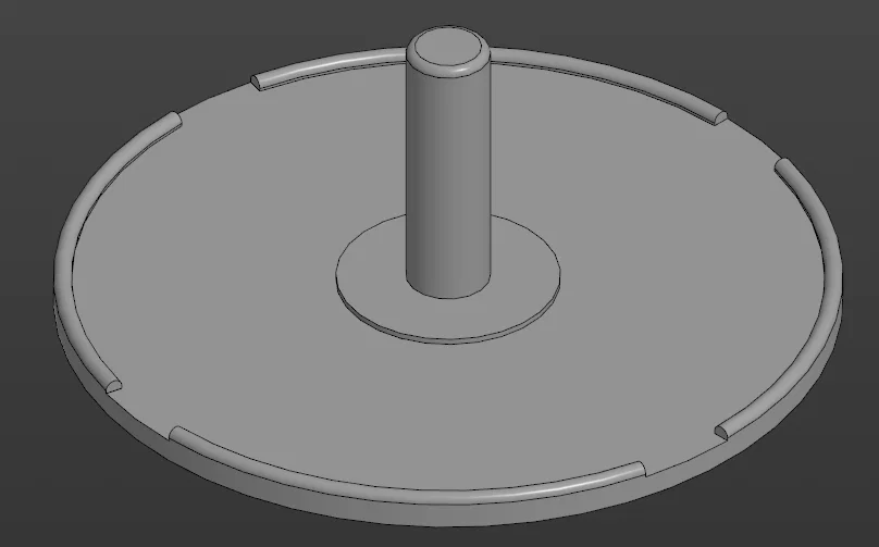 Giá đỡ đĩa CD in 3D – Giải pháp sắp xếp đĩa gọn gàng, tinh tế - Image 1