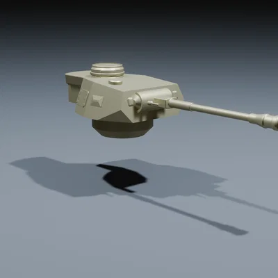 Mô hình xe tăng Panzer IV (G) in 3D với tháp pháo xoay linh hoạt