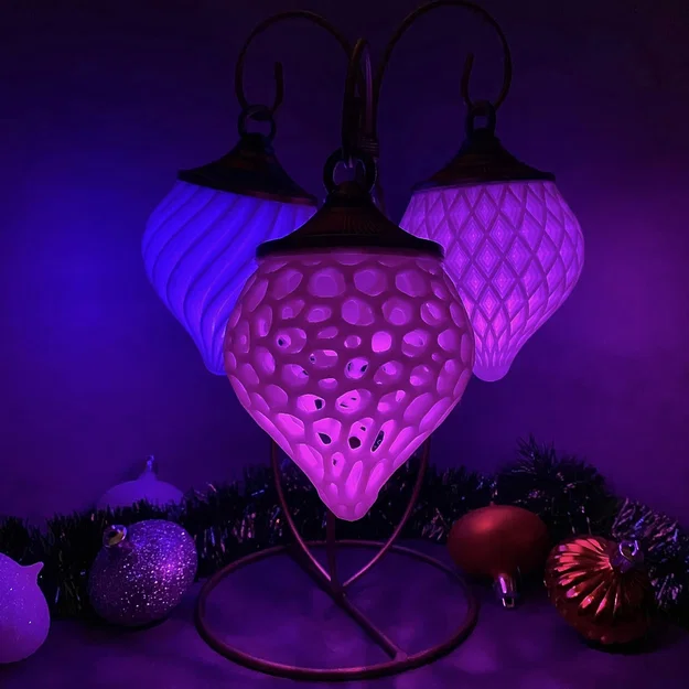 Bộ sưu tập vật trang trí đèn LED cho cây thông Noel độc đáo - Image 5